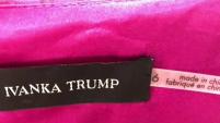 Toda la mercancía de la hija del presidente Trump se confecciona en China e Indonesia, lo que contradice uno de los postulados de su padre.