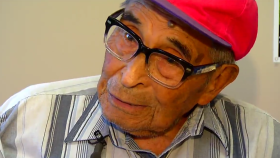 Un Chávez sonriente  llega al cielo