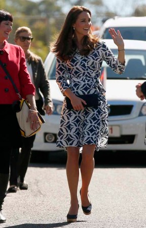 Kate Middleton se robó el corazón y las miradas de los australianos con su belleza.