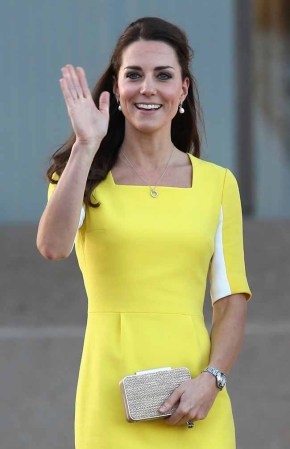 Kate Middleton se robó el corazón y las miradas de los australianos con su belleza.
