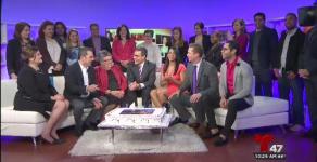 La Familia de Telemundo 47 sorprende a Jorge Ramos en Acceso Total 