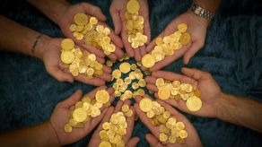 Hallan tesoro: $4,5 millones en monedas de oro