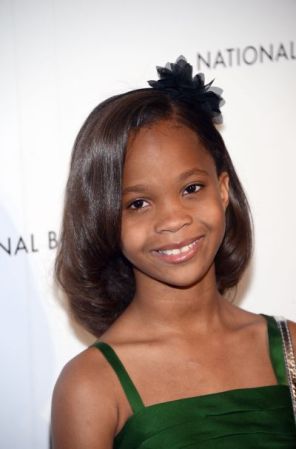 ¡Tiene solo nueve años! La pequeña Quvenzhane Wallis está nominada a Mejor Actriz Principal por su rol en Beasts of the Southern Wild