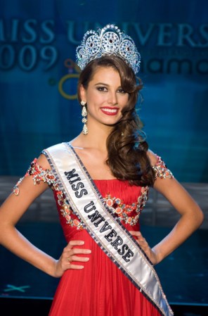 Stefanía Fernández, representante de Venezuela, se coronó como Miss Universo en el 2009.