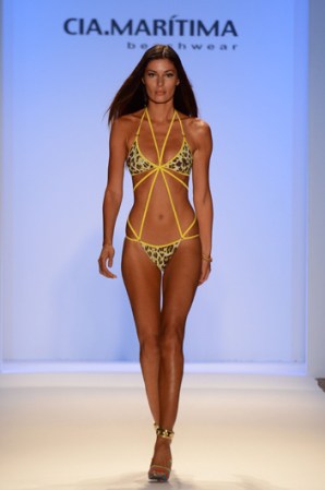 Cia Maritima echó a volar su imaginación a la hora de diseñar este modelo, y también la de los asistentes a la pasarela.