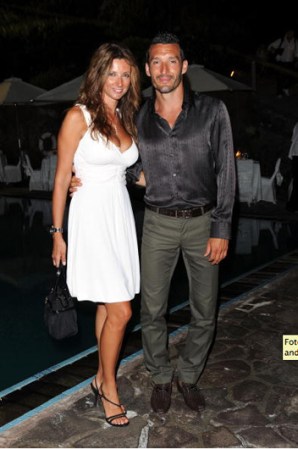 Valentina Zambrotta; esposa del lateral italiano Zambrotta.