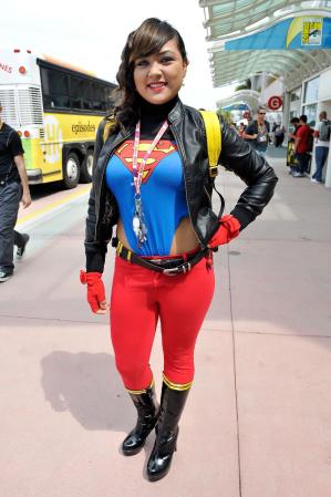 Y es que la Comic-con es la oportunidad para sacar al superhéroe que todos llevamos dentro, como lo hizo Ashley Lopez, de San Diego.