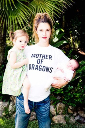 DREW BARRYMORE recibió al su pequeño Frankie<br /> el pasado 22 de abril.
