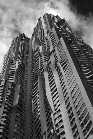 8 Spruce Street en el bajo Manhattan, Nueva York.