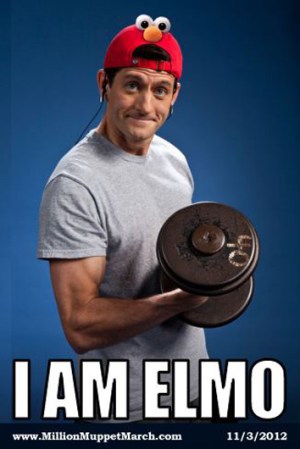 Paul Ryan no se salva, y lo relacionan con Elmo, causando la molestia de algunos de los seguidores del rojo personaje.