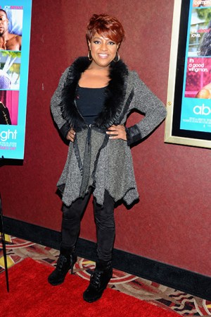 Sherri Shepherd no hizo su mejor elección para asistir a la premiere de "About Last Night" en Nueva York