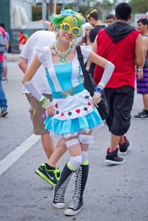 Derroche de fantasía, música y extravagancia en el Ultra Fest en Miami. Fotos tomadas el 23 y 24 de Marzo de 2013