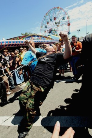 Los hombres más fuertes se reunieron en este evento.