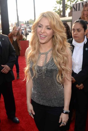 Shakira: radiante en la presentación de su nuevo disco.