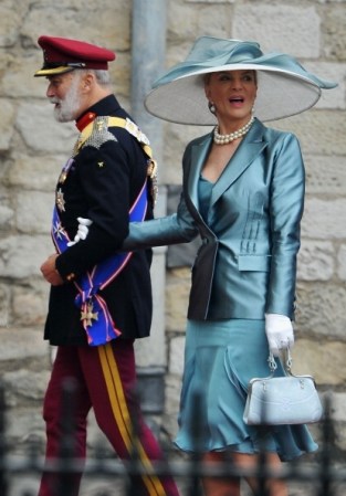 Príncipe y princesa Michael de Kent.