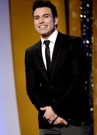 Rafael Amaya en los Billboard Mexicanos 2013.