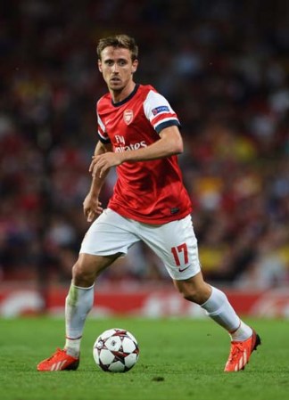 Nacho Monreal, del Arsenal.