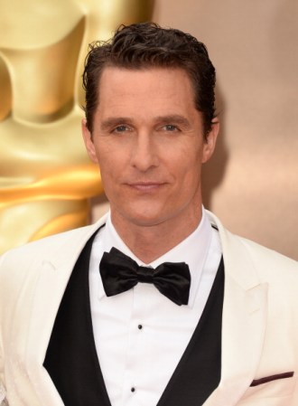 Actor Matthew McConaughey