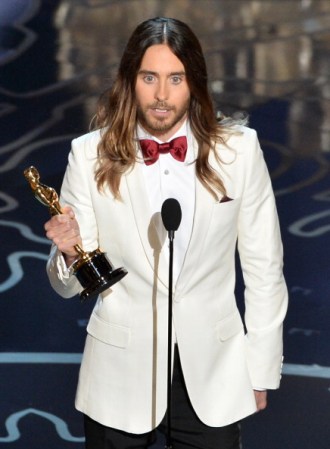 Jared Leto ganó un Oscar a mejor actor de reparto por su interpretación de un transexual en la película ‘Dallas Buyers Club'.