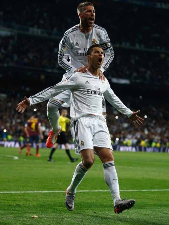 Fotos del clásico Madrid-Barcelona, una batalla de infarto.