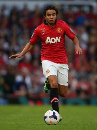 El brasileño Fabio Da Silva, del Manchester United.