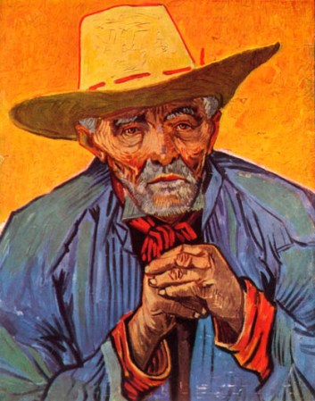 "El Campesino, retrato de Patience Escalier" 1888