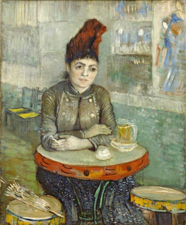 "Mujer en café de Tambourin" 1887