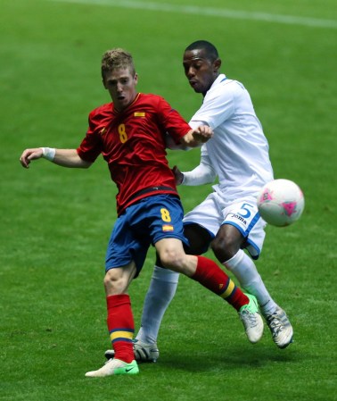 Iker Munian (España) y Velásquez.