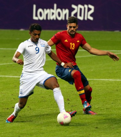 Alberto Botia y Antony Lozano.