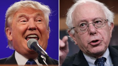Trump y Sanders triunfan en New Hampshire