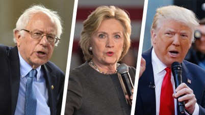 Sanders, Clinton y Trump logran victorias en primarias