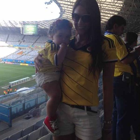 La joven es una fanática del deporte y las redes sociales, desde donde comparte fotos muy familiares.