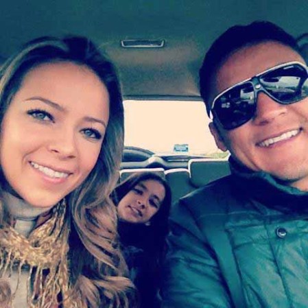 Andrea Salas: dejó el modelaje para seguir a Keylor Navas.
