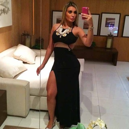 Andressa Urach, una Miss Bum-Bum que quiere ser la "Novia del Mundial".