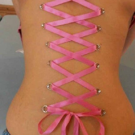 La cantidad de Piercings es una simple elección personal.