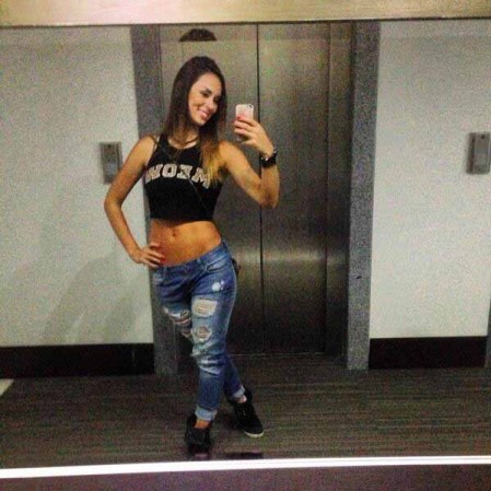 Jhendelyn Núñez: celebró un gol enseñando su top y ahora es una diosa del Mundial.
