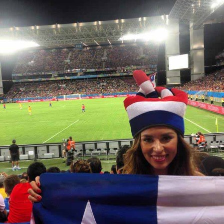 Jhendelyn Núñez: celebró un gol enseñando su top y ahora es una diosa del Mundial.
