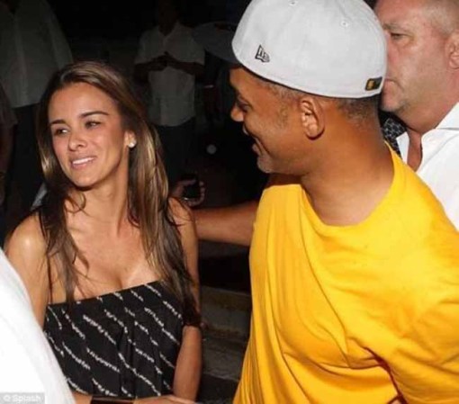 Ivette Prieto esposa de Michael Jordan junto a Will Smith