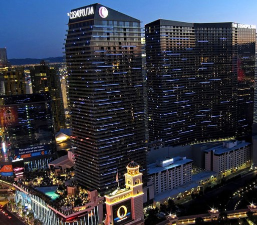 3. El Cosmopolitan – Las Vegas: El proyecto de $3,900 millones de dólares es un resort en el corazón de Las Vegas Street y fue nombrado “El mejor hotel en el mundo” por Gogobot.
