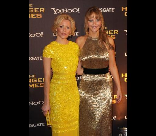 Premiere londinense de la película "hunger Games"