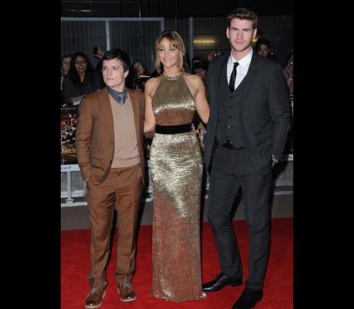 Premiere londinense de la película "hunger Games"