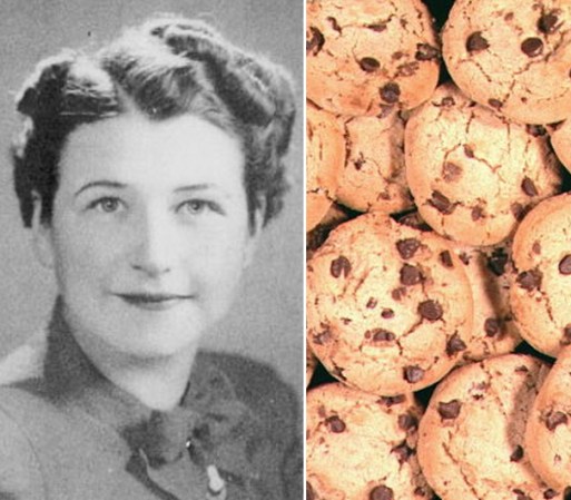 Wakefield accidentalmente mezcló el chocolate Nestlé con la harina y creó las famosas “chocolate chip cookies”.