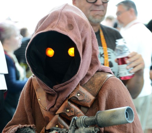 Los fanáticos de "Star Wars" dijeron "presente" en el evento que se realiza anualmente.