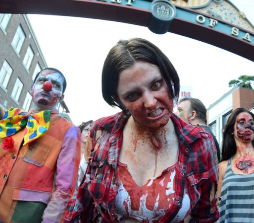 Algunos zombies sí que daban miedo.