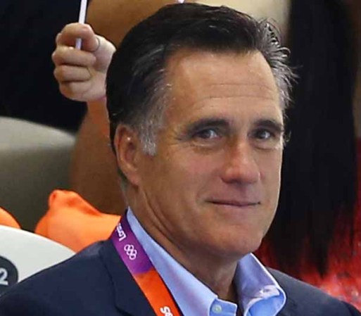 DIA 1: El candidato presidencial Mitt Romney se dio una escapada y voló hasta Londres para no perderse las competencias de natación