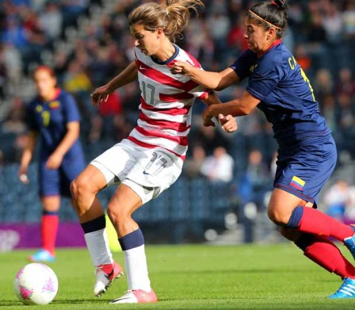DIA 1: El equipo de futbol soccer femenil de Estados Unidos venció a la delegación de Colombia,