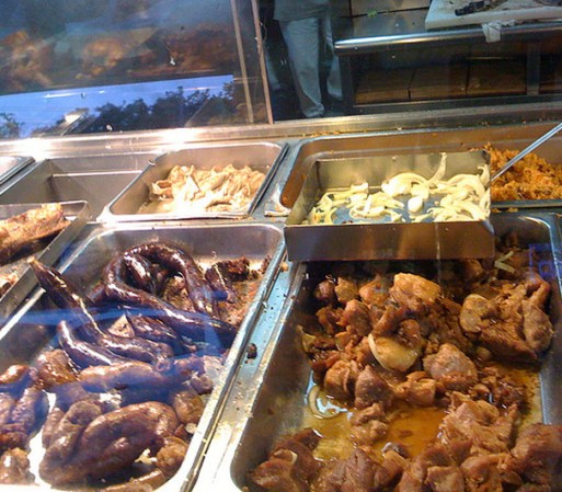 Comida típica de Puerto Rico.