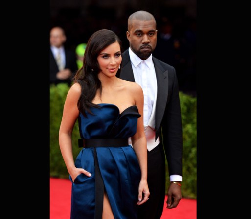 Kardashian, de 33 años de edad, asistió al evento acompañada de su prometido, el rapero estadounidense Kanye West.