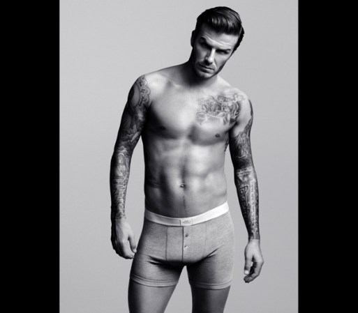 Aparte de su línea invernal, David Beckham también tiene a la venta su colección de ropa interior.