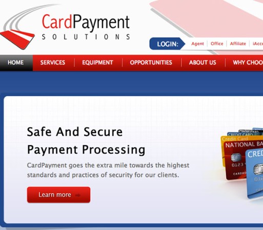 CardPayment Solutions <br /><br />Industria: Pago Electrónico <br /><br />Puestos de trabajo: Representante de ventas <br /><br />Las plazas son para: California, Texas, Florida, Arizona, Carolina del Norte, Illinois, Virginia, Tennessee.